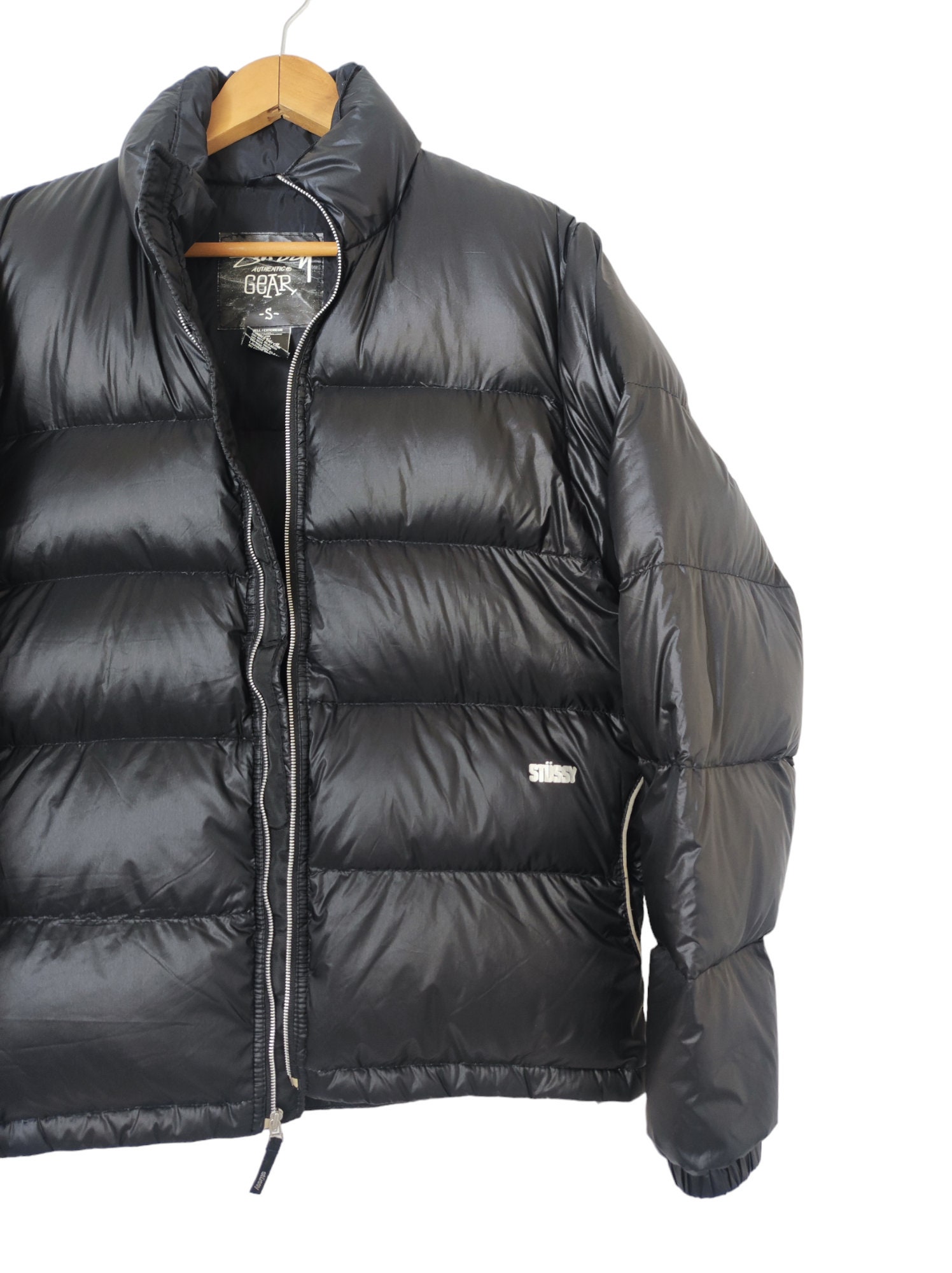 Vintage 90s Stussy Authentic Gear Stussy Puffer Winter