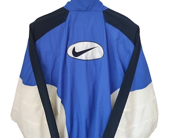 Vintage Nike Navy Anorak Jacket, Minimalist 1/3 Zip (size 2XL) - Etsy