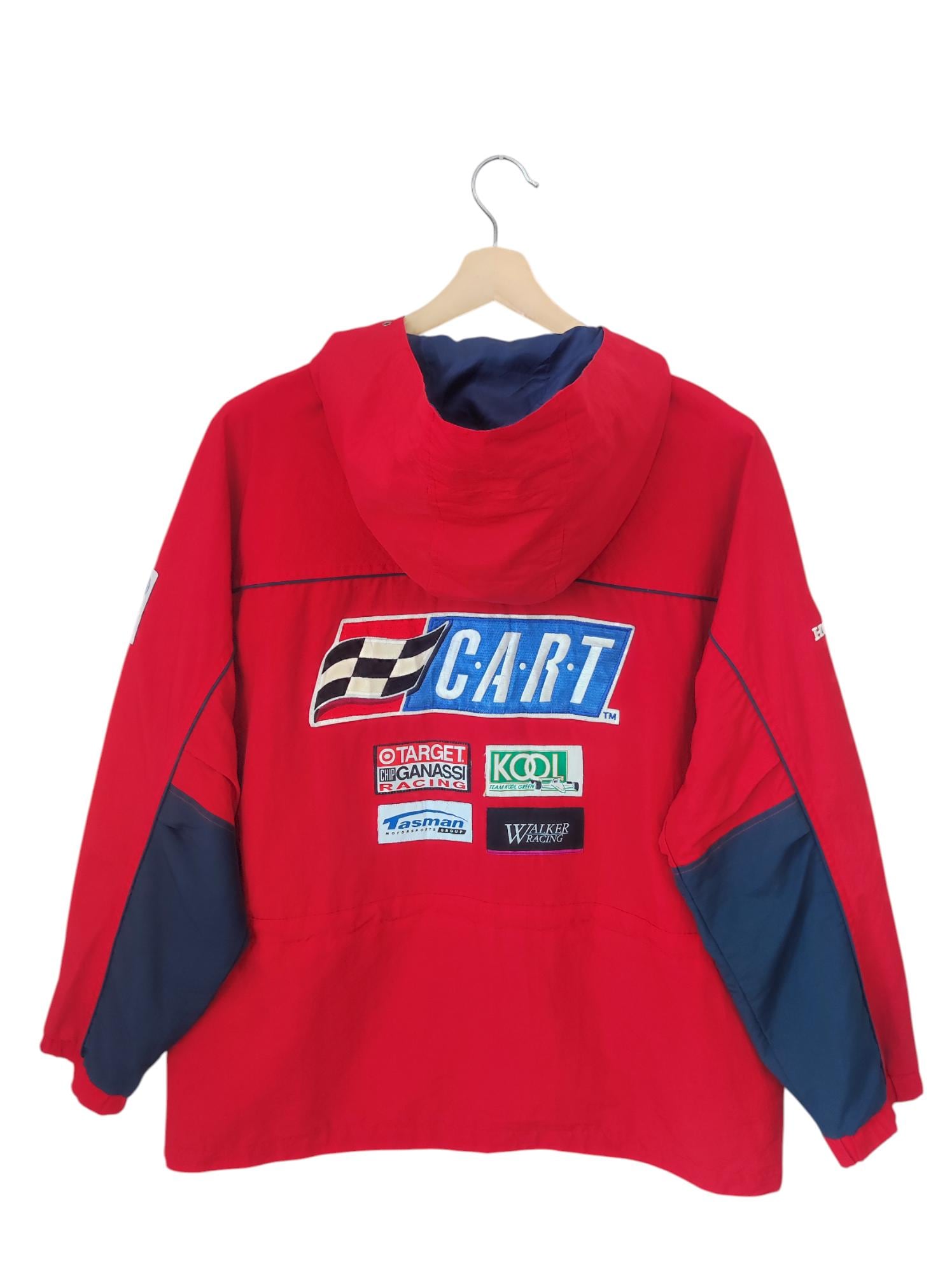 ヴィンテージ 90年代 ホンダ カート バドワイザー 500 パーカー 
