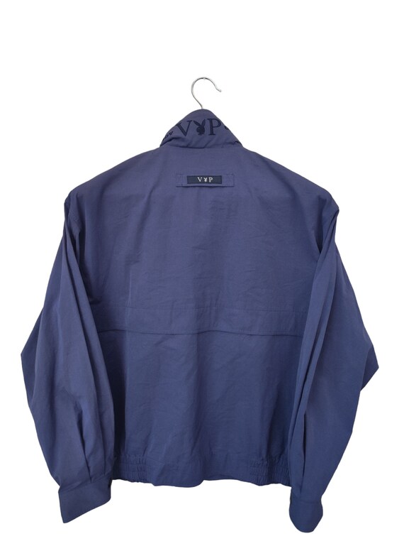 PLAYBOY ネイビー ジャケット Vintage 90s VP Playboy Bunny Playboy Collection Harrington