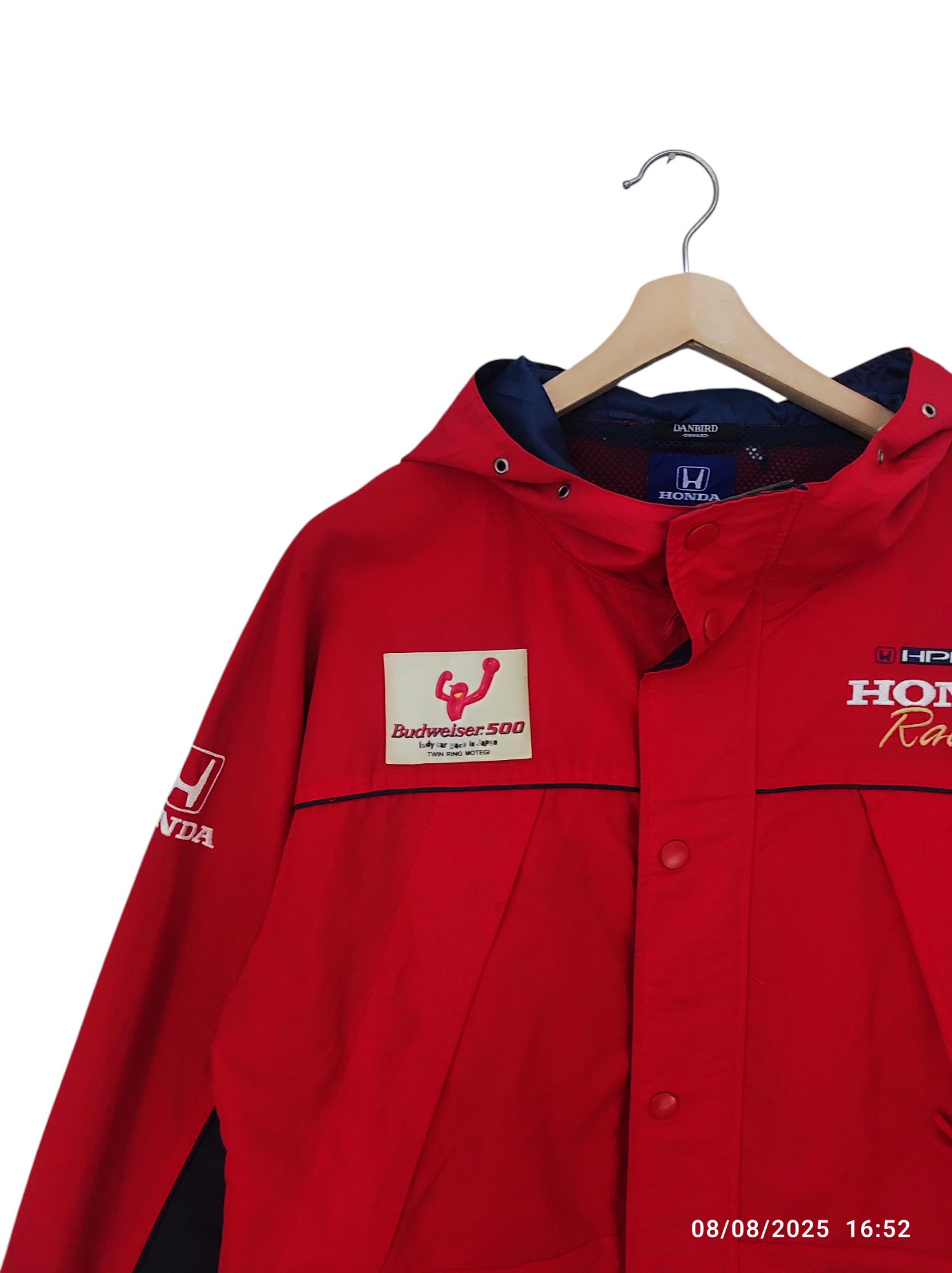 Vintage 90s Honda Cart Budweiser 500 Hoodie Vintage Honda Racing 
