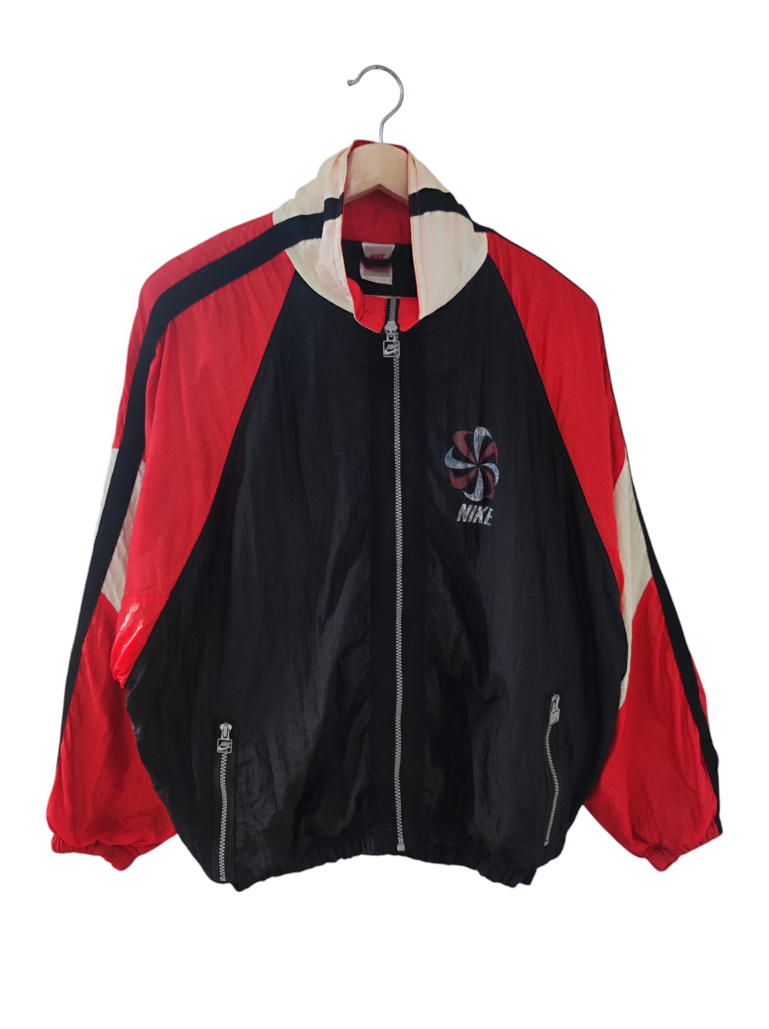 Vintage Nike Pinwheel Nike 90s Two Tone Jacket Nike Light Jacket