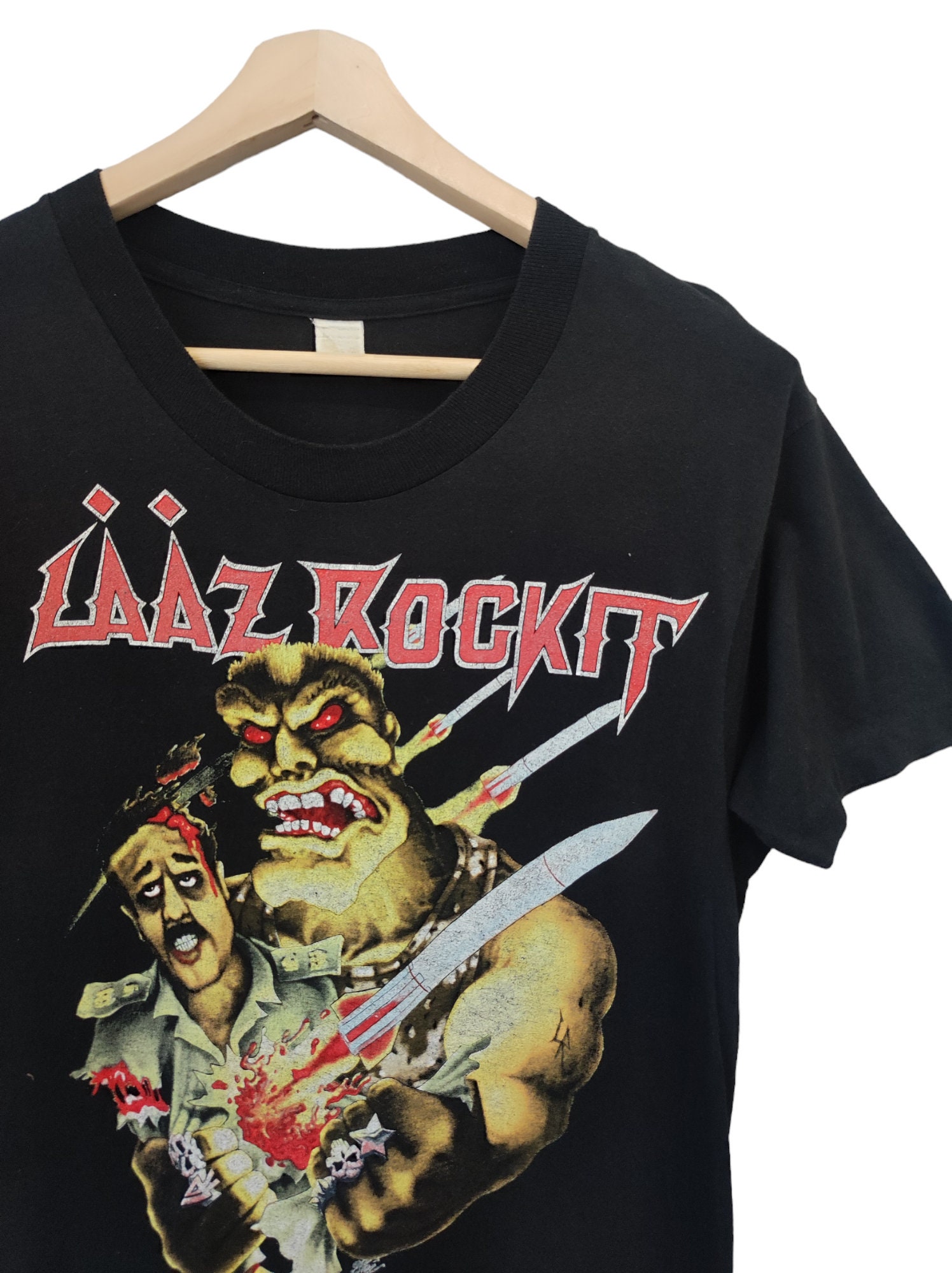 Vintage Laaz Rockit Metal Concert Tour Vintage 90s Laaz Rockit