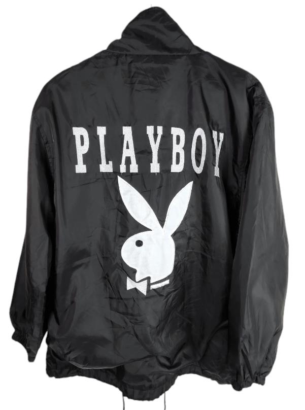 ☆Playboy x dreamteam Logo Coach Jacket☆ Playboy Clubs Coaches Jacket | PacSun