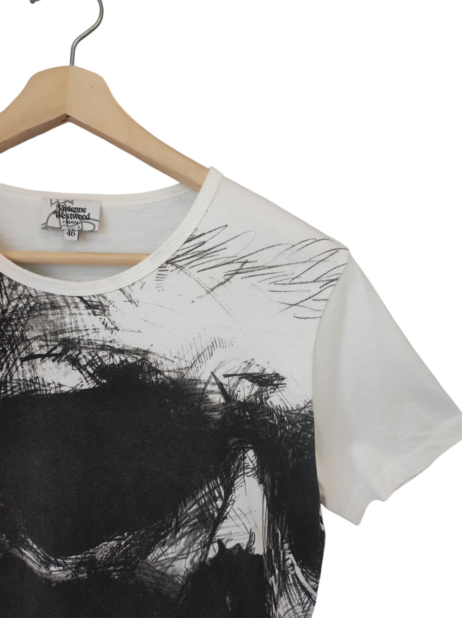 Vivienne Westwood Man Too Young to Die to Fast to Live Shirt Skull