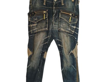 Vintage Hysteric Glamour Hagi Denim Indigo Hysteric Flared Jeans