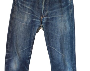 Size 32x42 Vintage 80s Levi's 501 Big E Selvedge Jeans