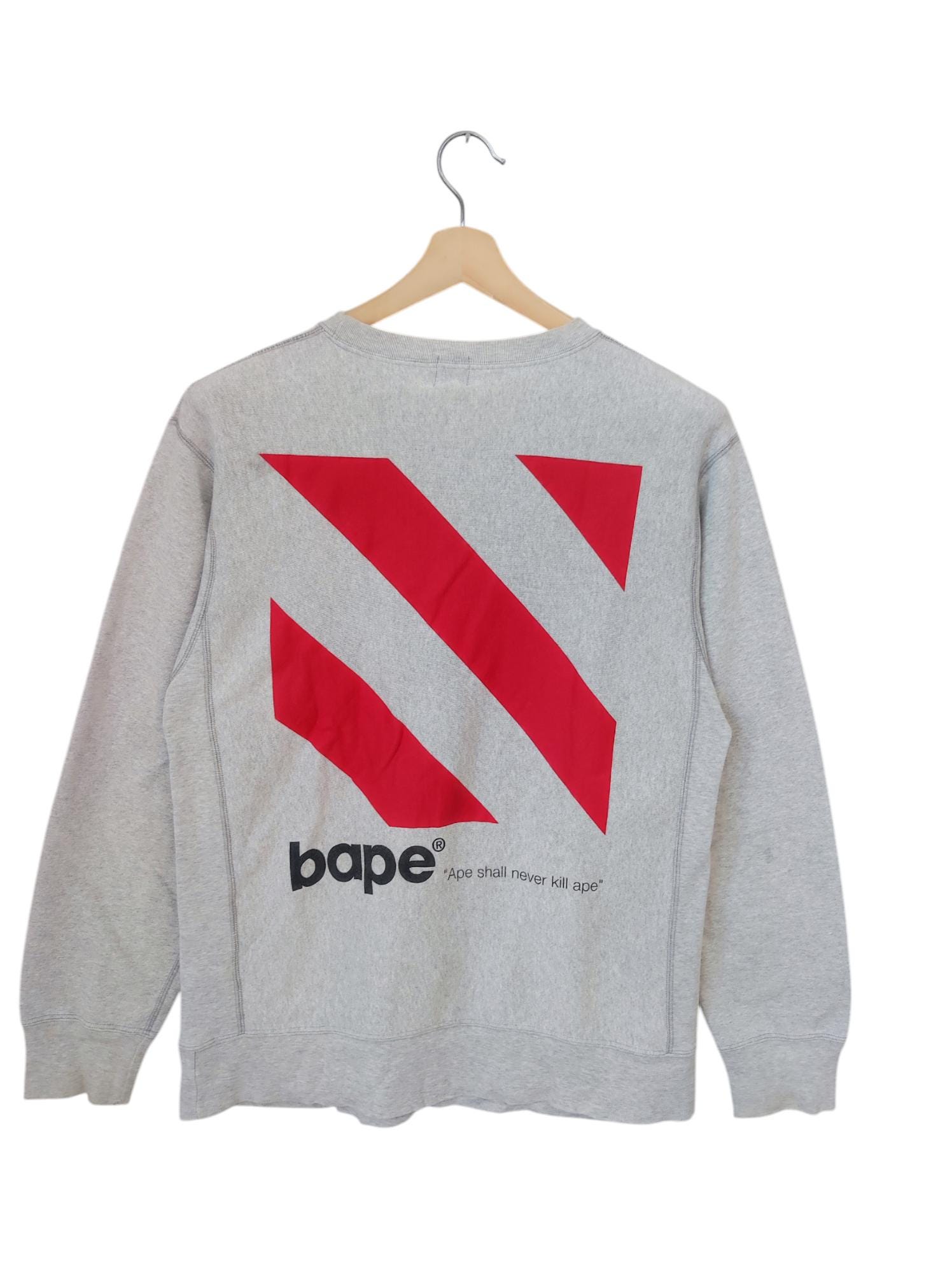 Vintage Y2K Bape × Nigo A Bathing Play Sweatshirts Nowhere Co A 