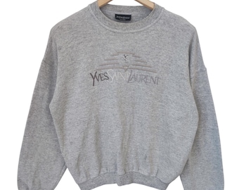 Vintage Yves Saint Laurent Pour Homme Multicolor Embroidered Logo