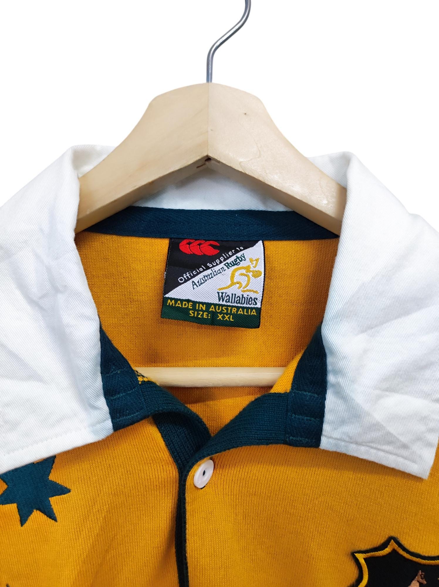 CANTERBURY ラガーシャツ 00s WALLABIES Vodafone Vintage 00s Canterbury Jersey Australian Rugby Wallabies