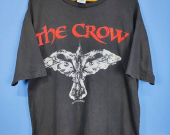 Vintage 1994 The Crow Brandon Lee Tour Concert Promo Album Believe in Angle t Shirt