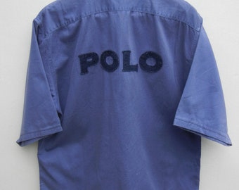 90s POLO Sport Polo 67 Workers Workwear Ralph Lauren Shirt Polo