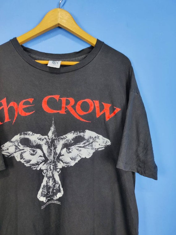 Vintage 1994 The Crow Brandon Lee Tour Concert Promo Album Believe in Angle t Shirt