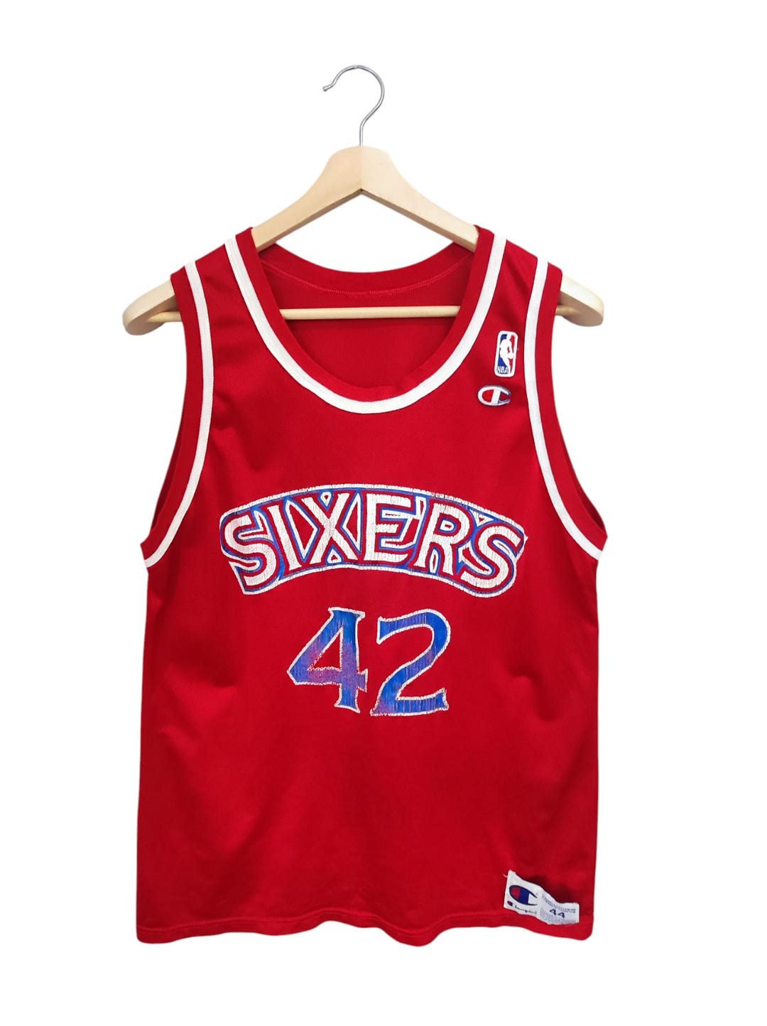 Vintage Champion Jersey Vintage 90s Philadelphia 76ers Jerry