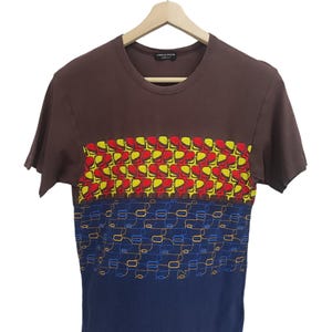 Vintage Comme Des Garçons AD 2013 Comme Des Garçons Homme Plus CDG Comme des Garcons Azteeks navojo-shirt Japan kleine dames PE-T013