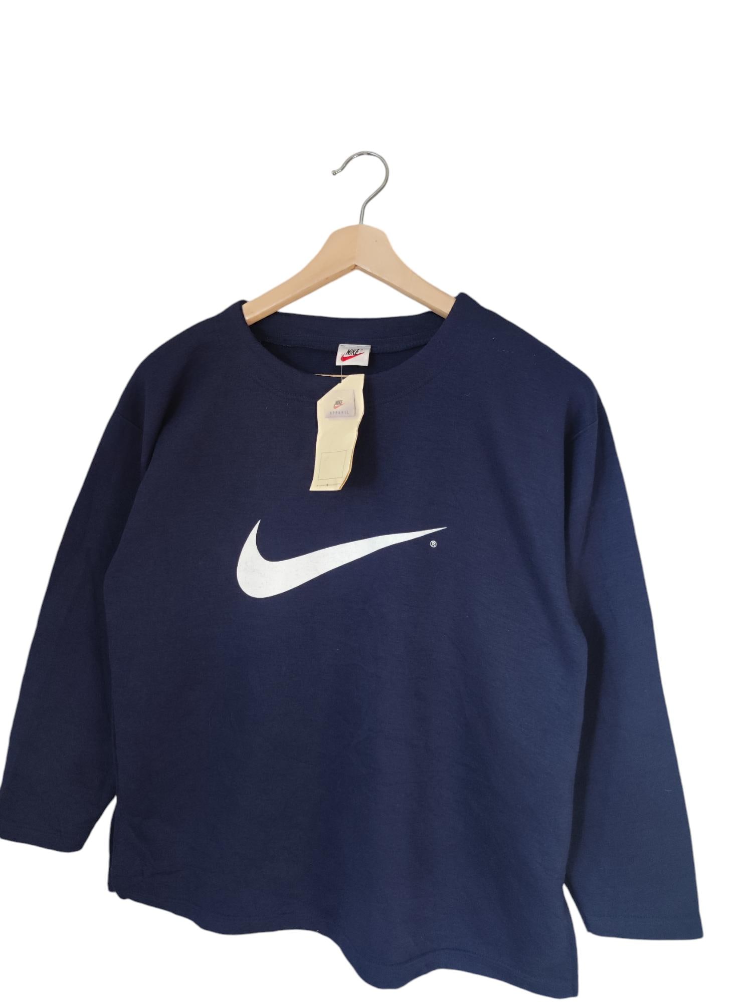Vintage 90s NIKE Swoosh Nike White Tag Medium Nike Swoosh Logo 