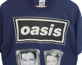 Vintage 90s OASIS Shaker Maker Oasis Tour Concert T-shirt Promo