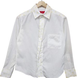 90s Vintage Yamamoto Y&#39;s Yohji Yamamoto Polka dot womans Button Up Shirts Made in Japan Y&#39;s Casual Medium sizeYs abstract shirts