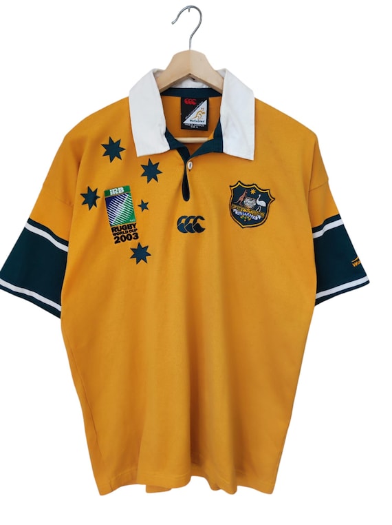 Vintage 00s Canterbury Jersey Rugby World Cup 2003 Polo Shorts