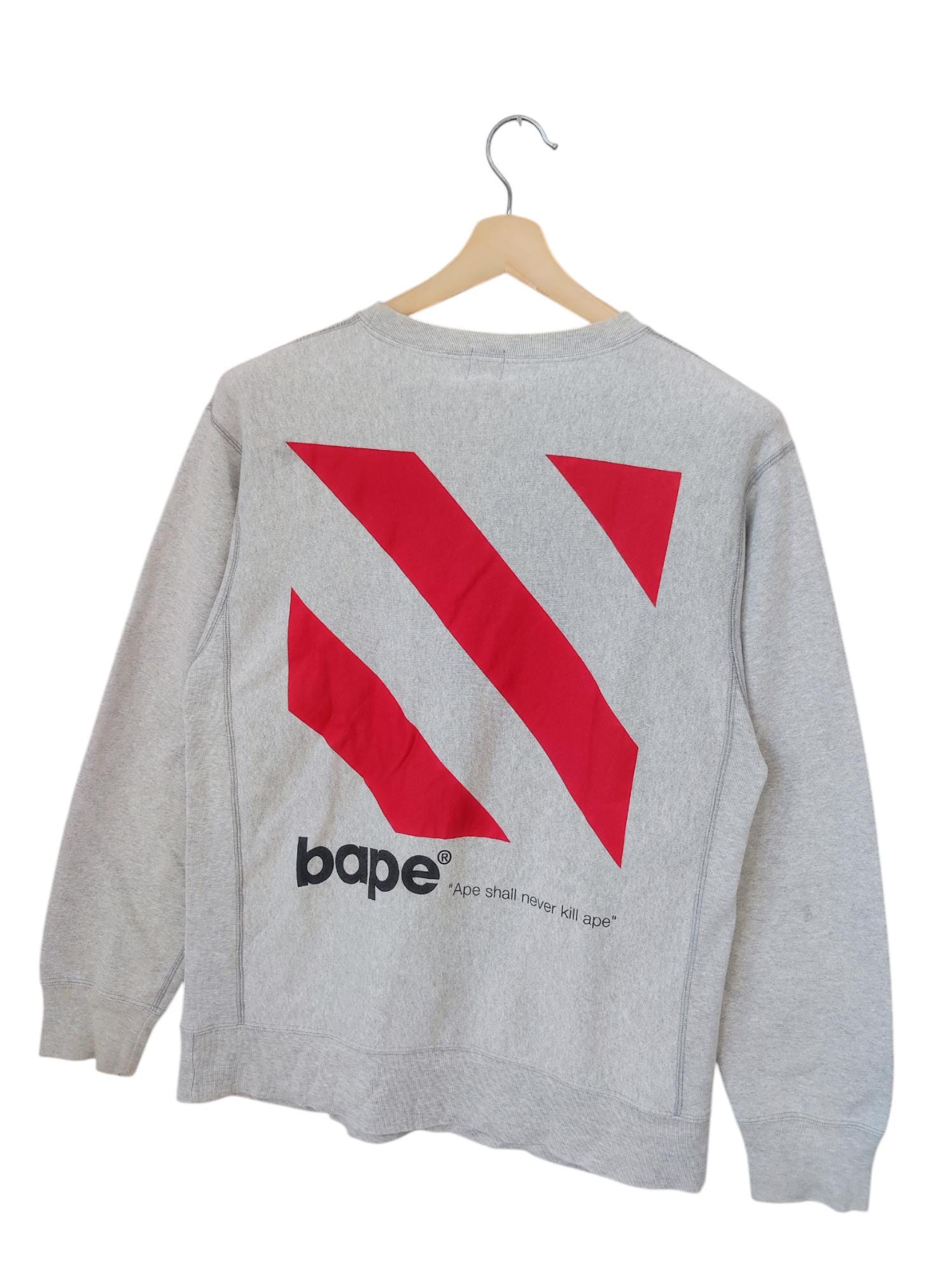 Vintage Y2K Bape × Nigo A Bathing Play Sweatshirts Nowhere Co A