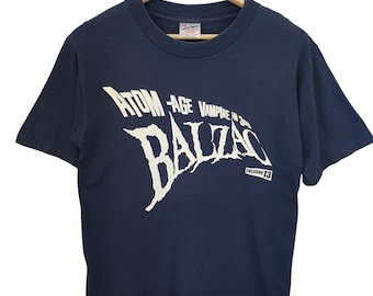 ヴィンテージ バルザック 日本のパンクロックバンド Tシャツ - Etsy 日本