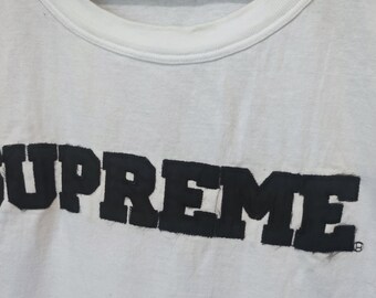 Vintage Supreme X Champion 90s T-shirt Champion Streetwear Supreme