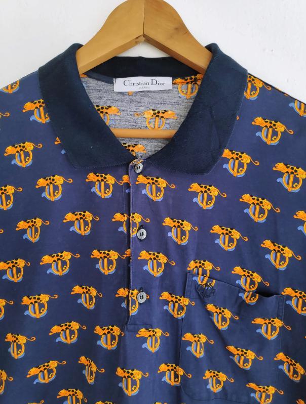 Vintage Dior Oblique Leopard Christian Dior Monsieur Sport Dior