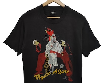 Vintage Keiji Mutoh New Japan Pro Wrestling NJPW Mystic allure / The Great Muta // japan 90s wrestling Tee size L