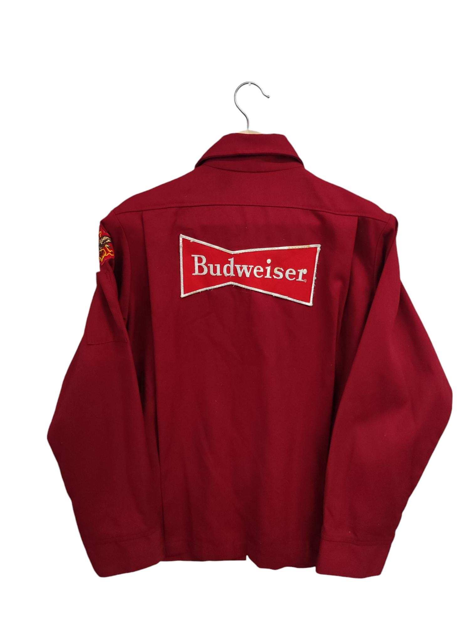 Vintage Budweiser Unitog Work Delivery Jacket W/ Hood XXXL