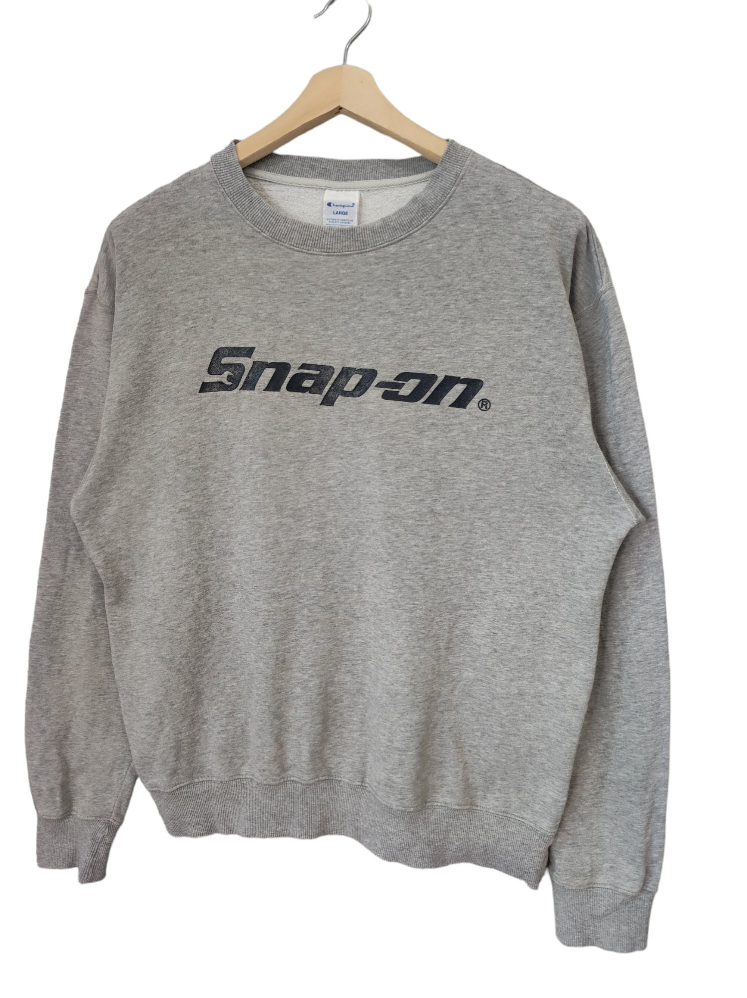 Vintage 90s Champion X Snap on Champion Sportswear Champion USA Champion Snap on High end Tools Champion Sweatshirt Jumper Crewneck Large Etsy
