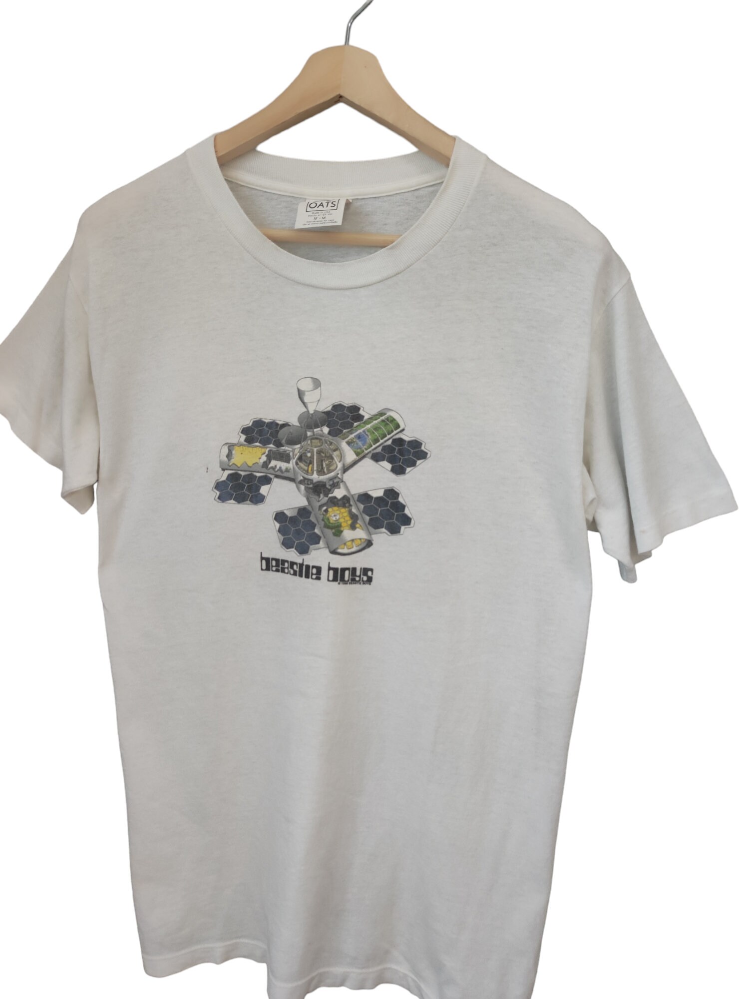 ★90s★BEASTIE BOYS★HELLO NASTY★Tシャツ★ロックT★ Vintage Hello Nasty Tour Beastie Boys Shirt White Unisex Men