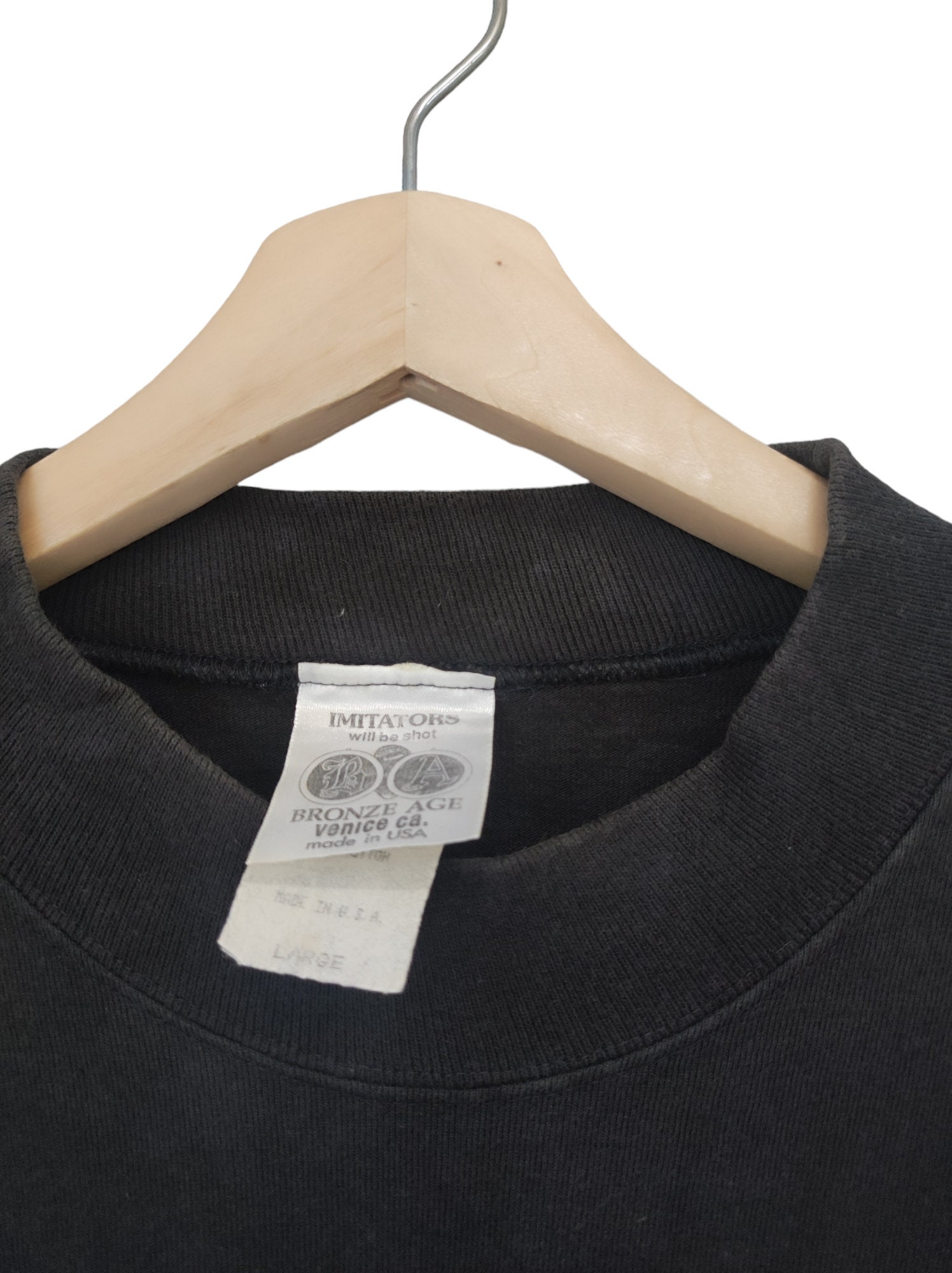 ? VINTAGE BRONZE AGE VENICE USA LONGSLEEVE