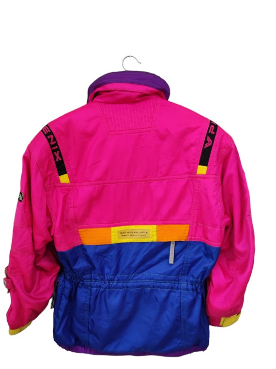 90s Phenix Ski Wear Snow Winter Color Block Phenix Triple