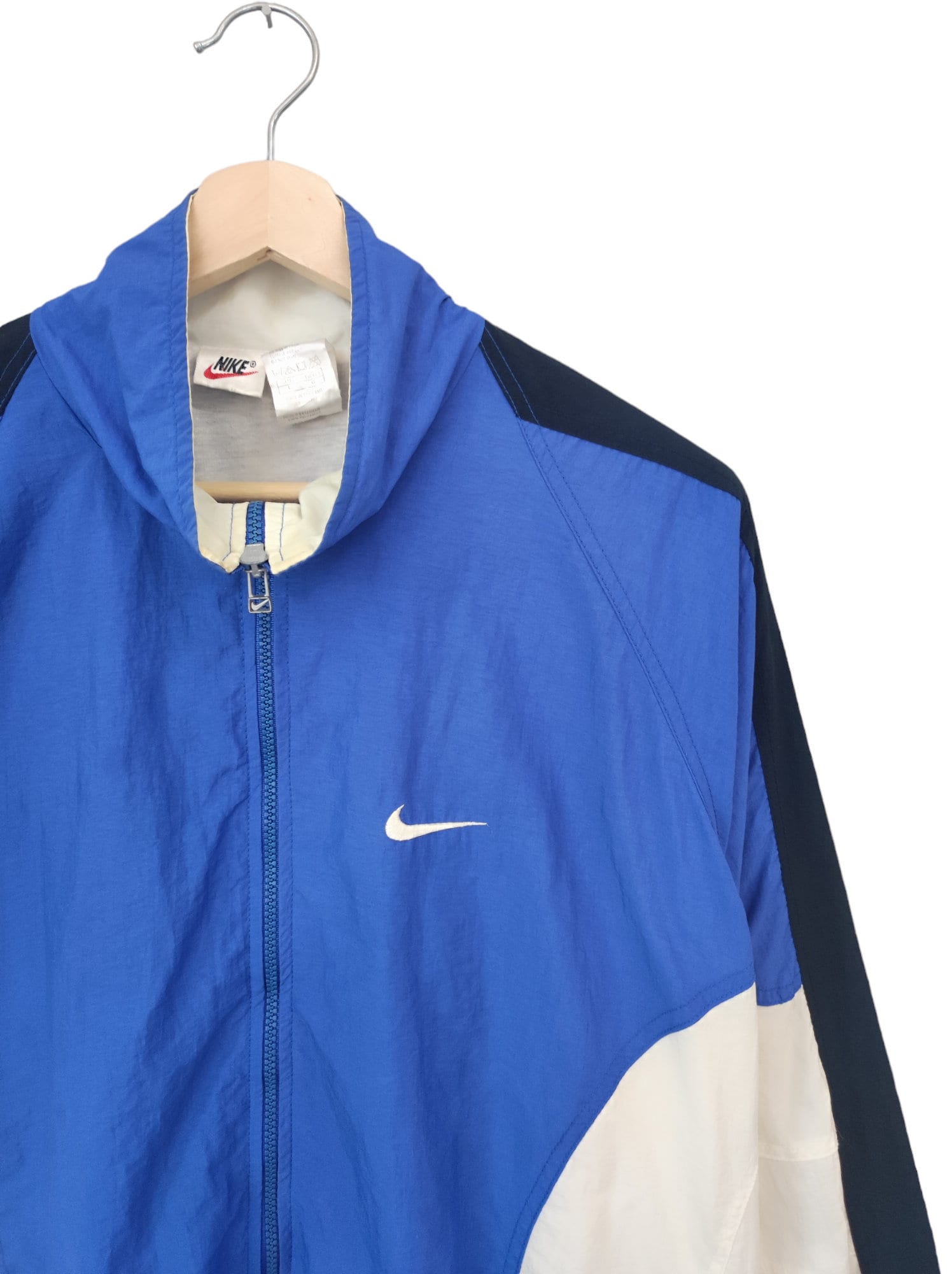 Vintage Nike Swoosh Nike 90s White Blue White Black