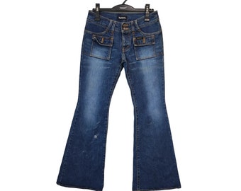 Hysteric Glamour Fake Jeans Sweatpants - Etsy