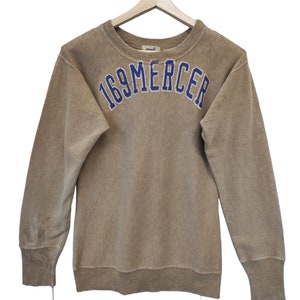 Vintage 169MERCER 45 U / min studio co ltd 45 U / min japan Sweatshirts 45 U / min-Studio Denim tragen Größe S bis M