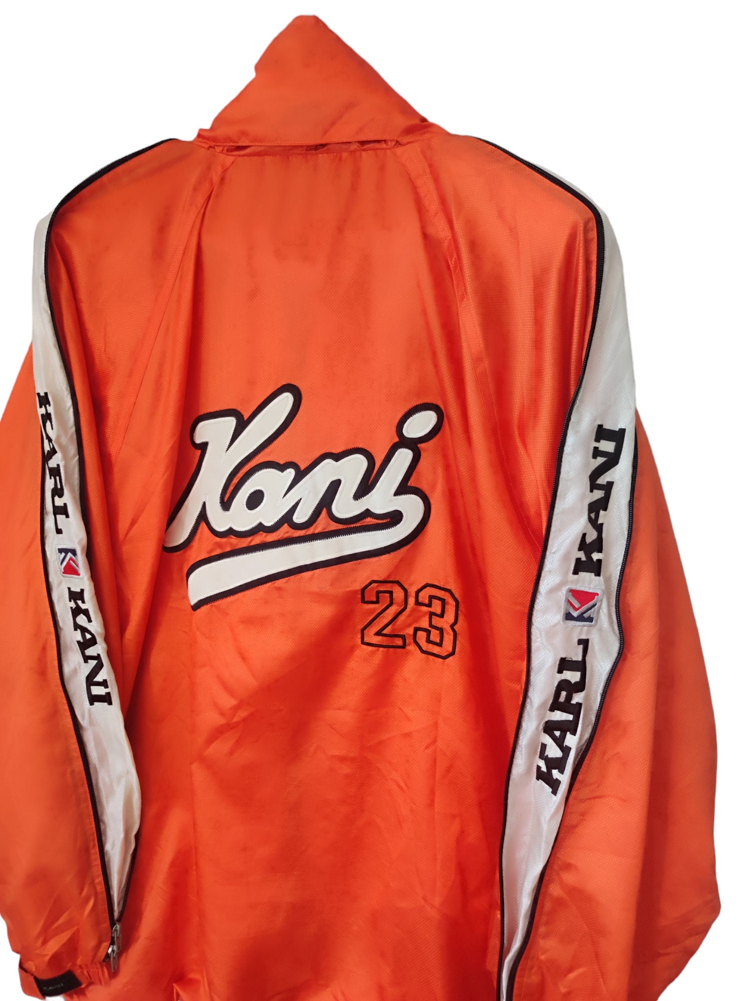 90s Vintage Karl Kani #23 Sports Side Taped Jacket Oversized