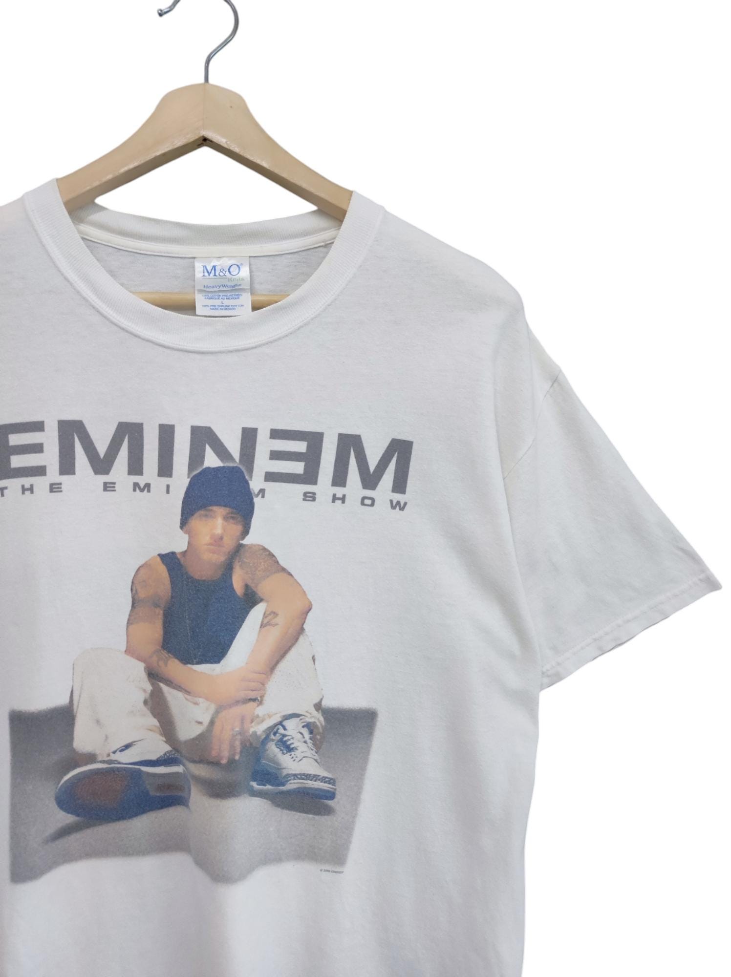 Vintage 00s EMINEM the Eminem Shows USA Europe Tour Rap Tees Hip 