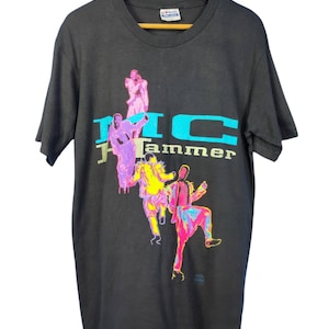 Vintage Mc Hammer Buzz it productions hammer mc hammer hanes 90s vintage mc hammer t shirt Large