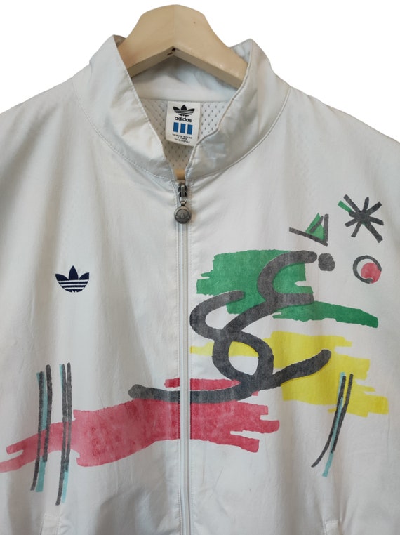 Vintage 80's ADIDAS Stefan Edberg Casual Tennis Tribute Sweater