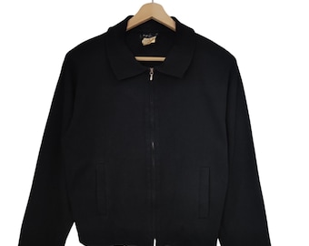 agnes b. Homme PARIS Wool Jacket サイズ3 brown shetland wool jacket