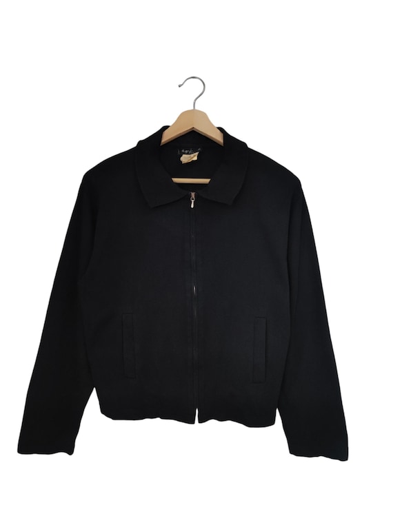 90'S✨agnes b. homme ZIP UP SWEAT JACKET 90s Retro Agnes B Sweatshirt Jacket Agnes B Paris Vintage