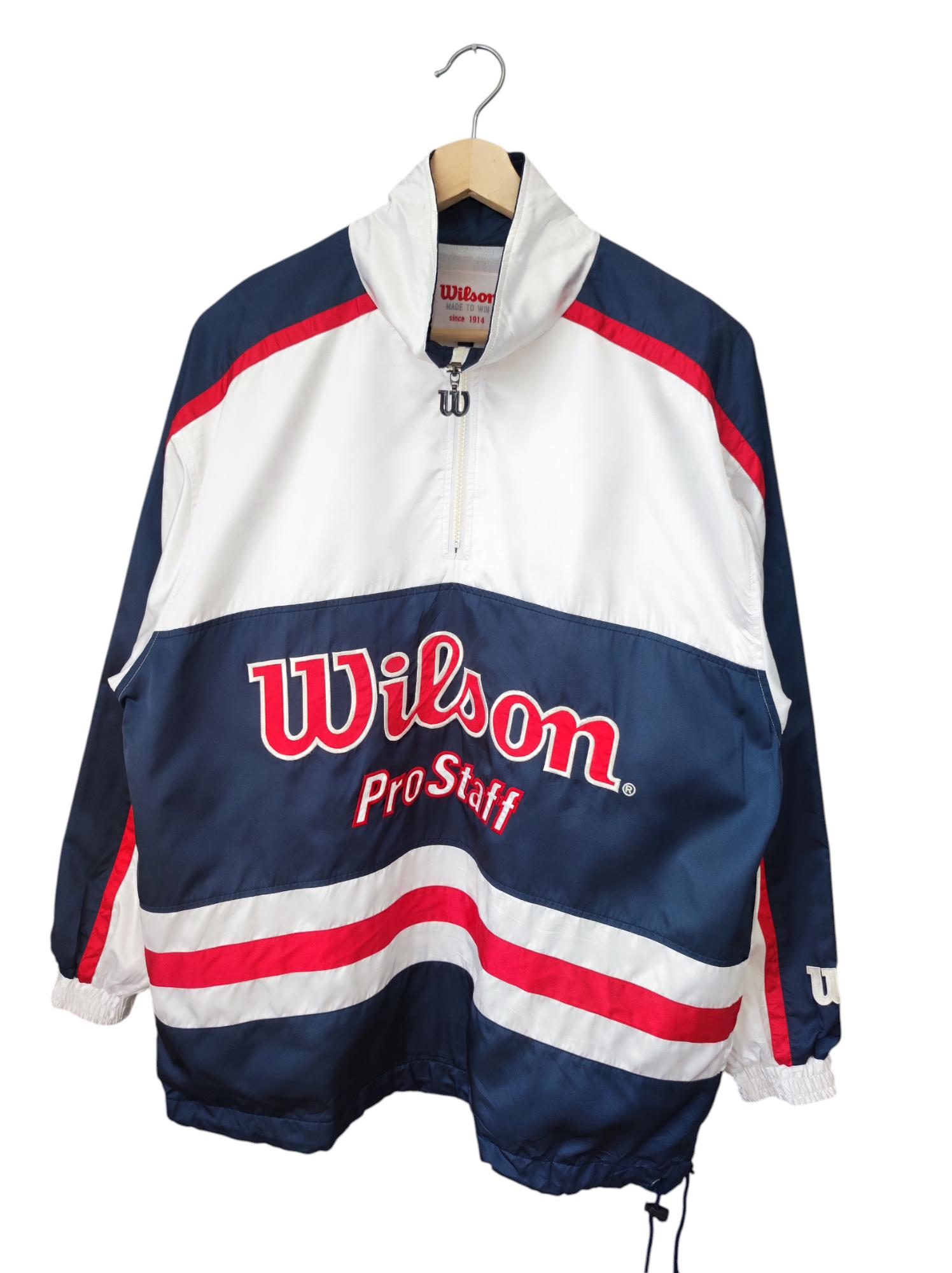 【美品】80’s PERSON’S SPORTS フィッシング ジャケット Vintage 80's Wilson Embroidery Pro Staff Coach Jacket Court Casual