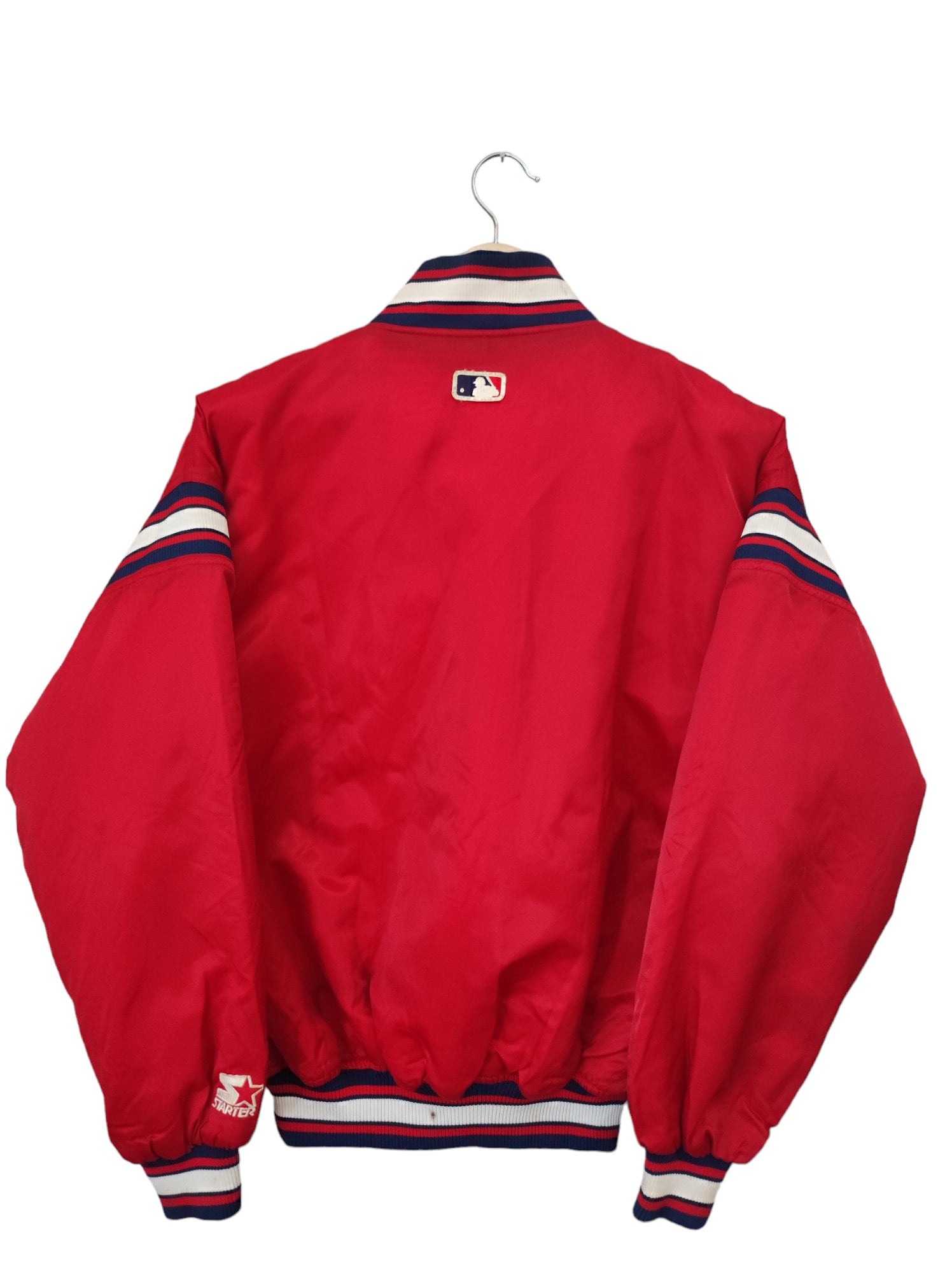 Vintage 90s Starter Cleveland Indians MLB Baseball USA Diamond