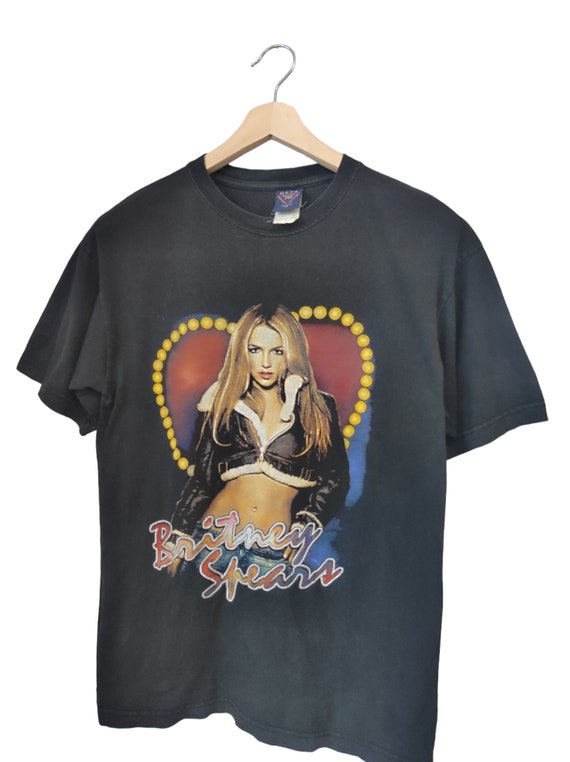 Vintage 00s BRITNEY SPEARS Black Rap Tees Hip Hop Britney the Onyx