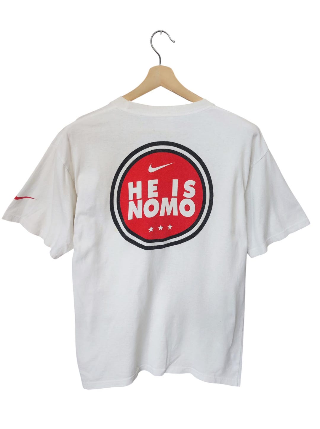 Lサイズ２枚おまとめTシャツ Hideo Nomo Vintage 90s Nike Hideo Nomo Hot Hideo Nomo Los Angeles NO Chance