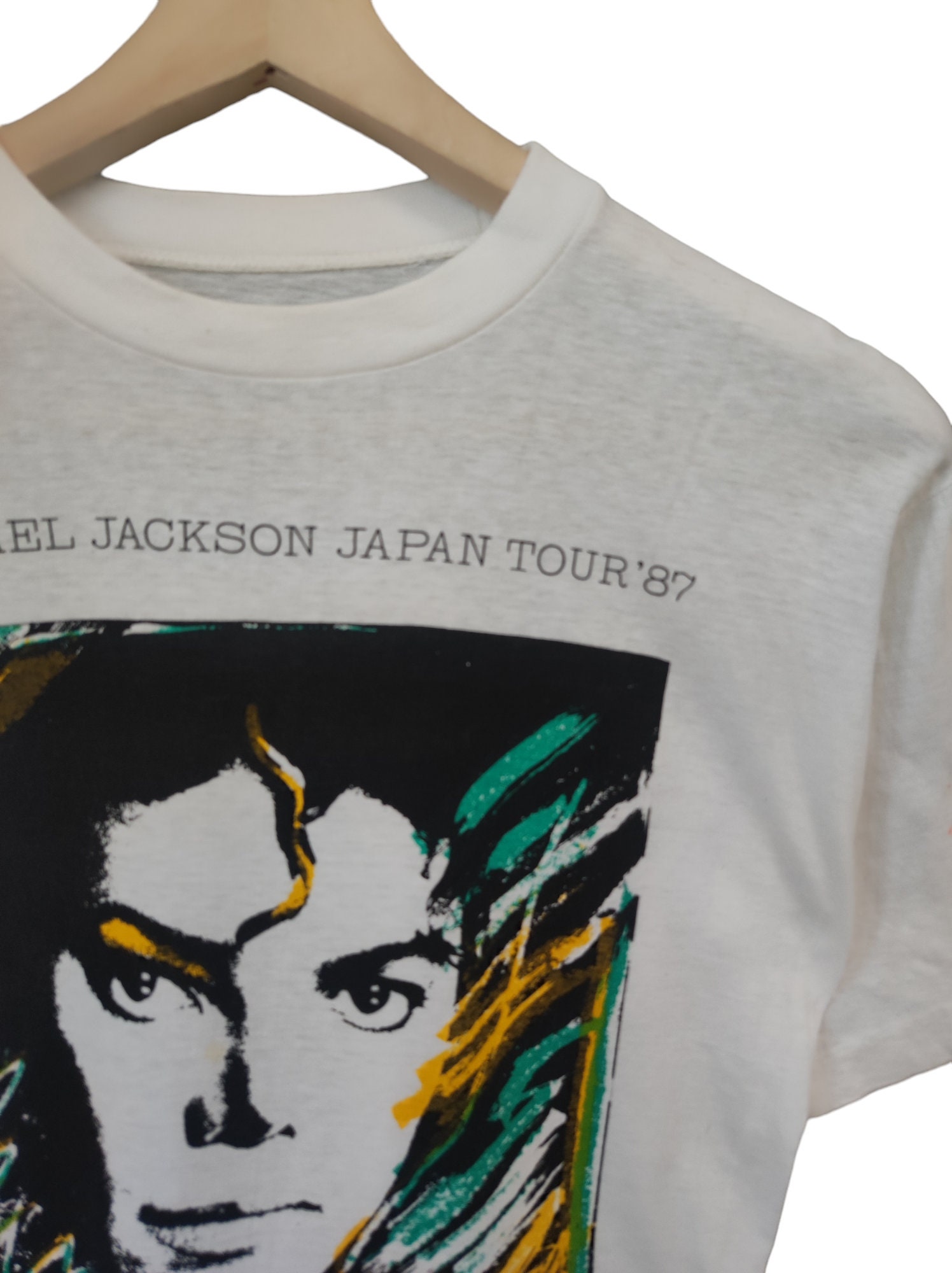 Vintage 1987 Official Michael Jackson Tour Micheal Jackson King of