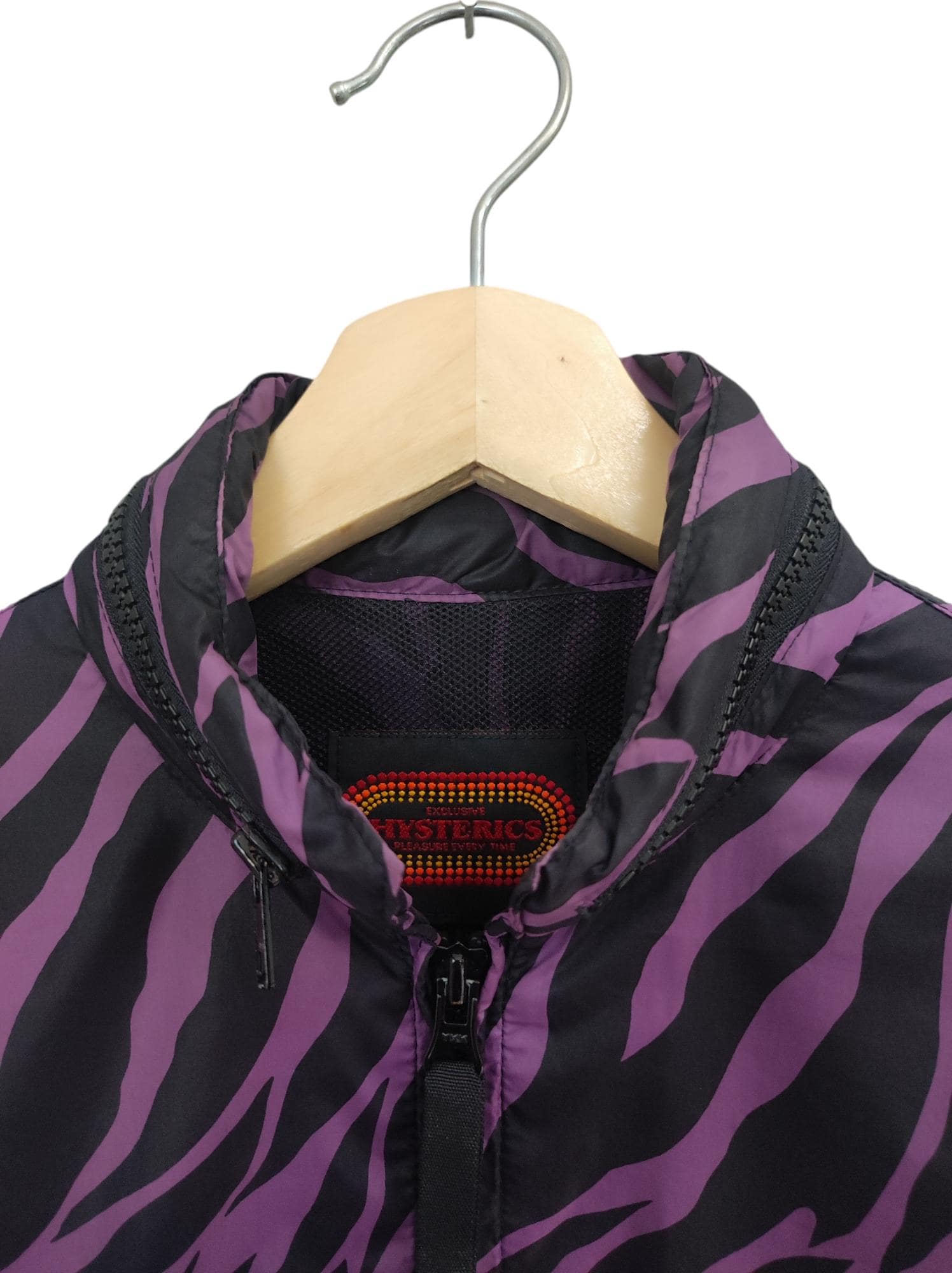 90s HYSTERIC GLAMOUR Kishidan Font Japanese Hysteric Zebra Pattern