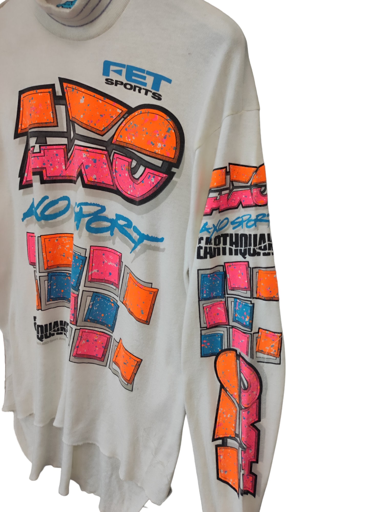 ビンテージ AXO sport モトクロス シャツ スウェット 80s 90s ビンテージ AXO sport モトクロス シャツ スウェット 80s 90s