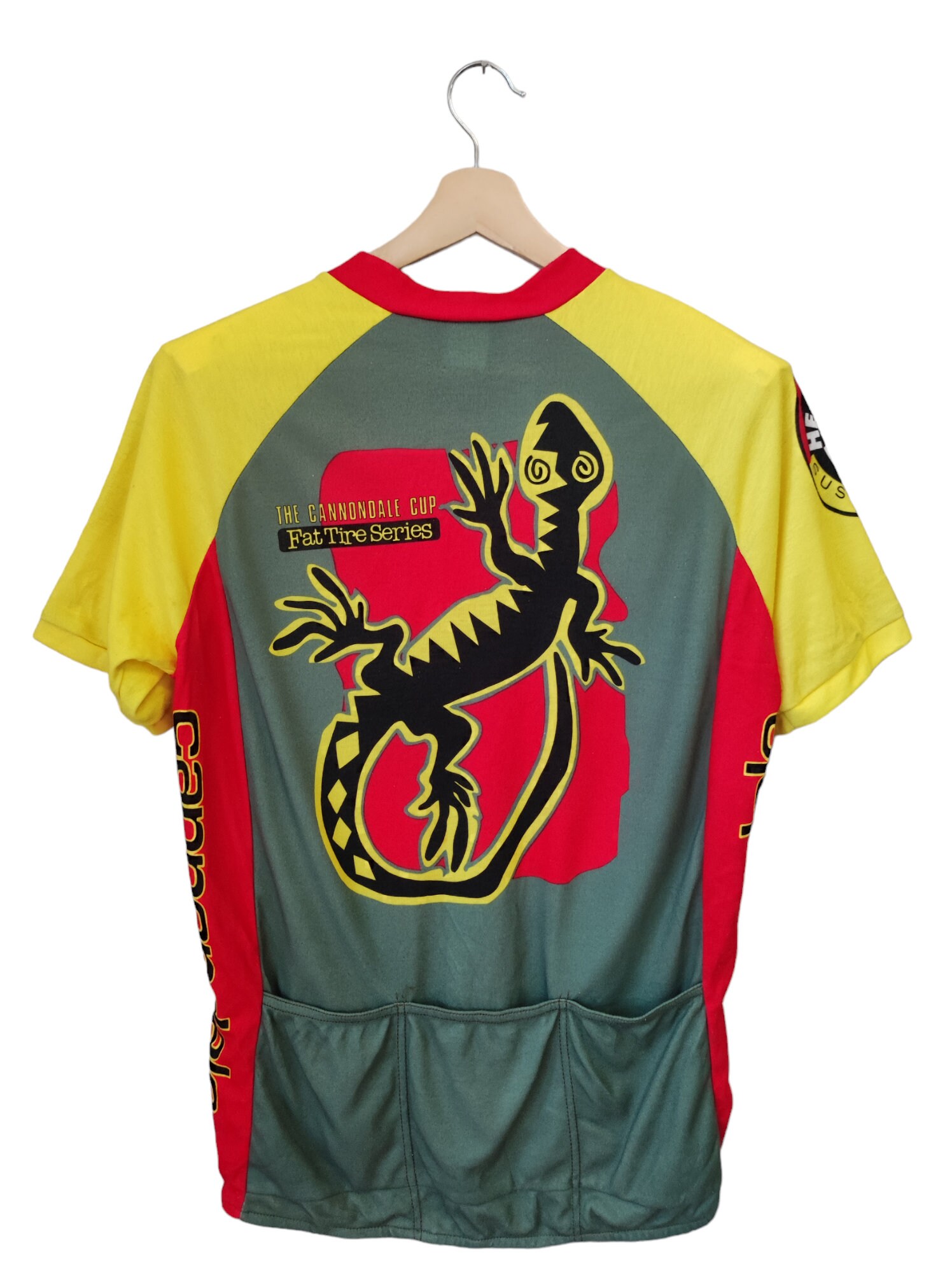 Cannondale Retro Cup Flat Tyre Series Champions Vintage Cycling Jersey